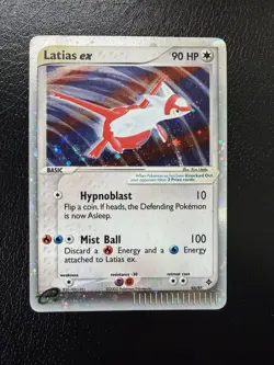 Pokemon TCG 2003 Latias Ex Dragon HOLO Pokemon TCG 93/97 With Tail Swirl🌀 LP - Image 1