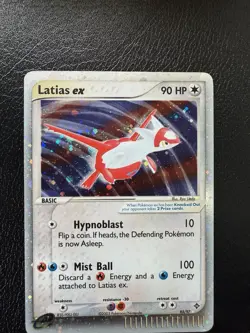 Pokemon TCG 2003 Latias Ex Dragon HOLO Pokemon TCG 93/97 With Tail Swirl🌀 LP - Image 2