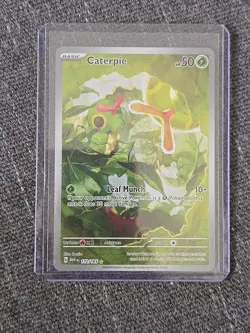 Pokemon TCG 151 Illustration rare Lot 7 Mr. Mime, Tangela, Omanyte, Caterpie NM+ - Image 3