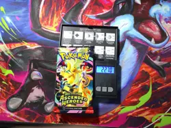 VERY HEAVY! GOD PACKUUU 22.70g Ascended Heroes Pokemon TCG Booster (SEALED) - Image 1