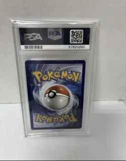 2017 Pokemon Mage Mythical Collection Promo Mew Holo Tail SWIRL XY192 PSA 9 Mint - Image 2