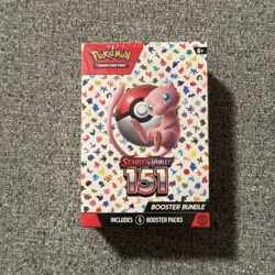 Pokemon Scarlet & Violet 151 Booster Bundle Factory Sealed 6 Packs 820650853210 - Image 1
