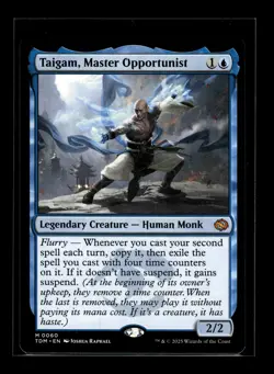TAIGAM, MASTER OPPORTUNIST Tarkir Dragonstorm #60 TDM(NM+)(MTG) - Image 1