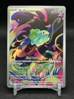Pokemon TCG Bulbasaur 133/132 Me01: Mega Evolution Holo - Image 1
