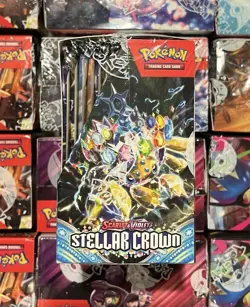 SV07 Stellar Crown Booster Box - 36 Packs FACTORY SEALED Pokemon TCG - Image 4