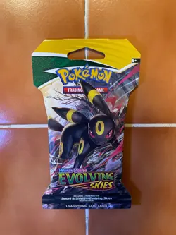 Pokemon TCG: Sword & Shield - Evolving Skies Sleeved Booster Pack - (SEALED/NEW) - Image 1