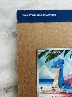 2025 POKEMON DESTINED RIVALS ILLUSTRATION RARE #194 MISTY'S LAPRAS 🔥 - Image 3