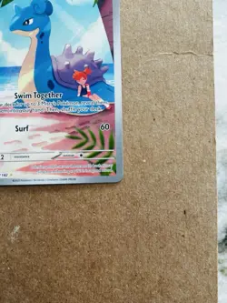 2025 POKEMON DESTINED RIVALS ILLUSTRATION RARE #194 MISTY'S LAPRAS 🔥 - Image 4