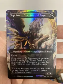 Sephiroth, Fabled SOLDIER (0317) (Borderless) Final Fantasy Foil - Image 2