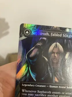 Sephiroth, Fabled SOLDIER (0317) (Borderless) Final Fantasy Foil - Image 3