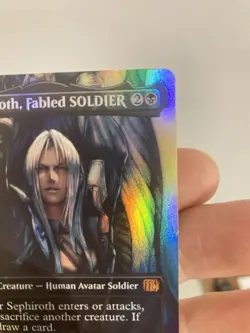 Sephiroth, Fabled SOLDIER (0317) (Borderless) Final Fantasy Foil - Image 4