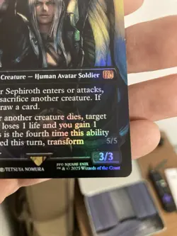 Sephiroth, Fabled SOLDIER (0317) (Borderless) Final Fantasy Foil - Image 5