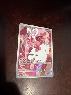 Pokemon TCG Enamorus 180/167 Twilight Masquerade Illustration - Image 1