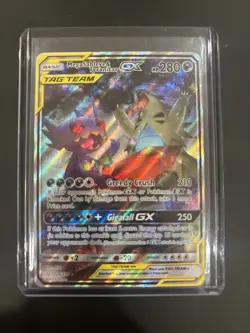 Mega Sableye & Tyranitar GX (Alt Art) 226/236 NM Unified Minds Rare Pokemon - Image 1