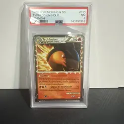 Typhlosion Prime 2010 Pokemon HeartGold & SoulSilver Spanish #110 Holo - Image 1