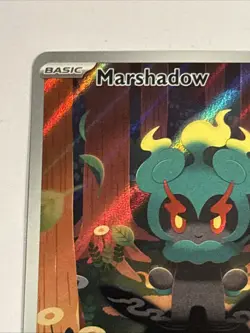 🔥Pokemon Marshadow 146/132 Me01: Mega Evolution Holo Illustration Rare NM+🔥 - Image 2