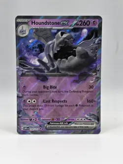 Houndstone ex 102/197 SV03 - Pokemon Obsidian Flames - Near Mint Ultra Rare - Image 1