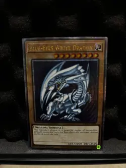 Yu-Gi-Oh! Blue-Eyes White Dragon Quarter Century Secret Rare MP24-EN001 Konami - Image 1