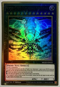 Number C1000: Numerounius Numerounia MGED-EN006 (NM) Gold Rare 1st Edition - Image 1