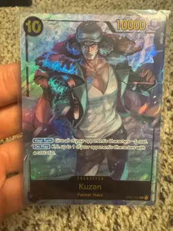 2023 ONE PIECE OP02-PARAMOUNT WAR ALTERNATE ART #121 KUZAN - Image 1