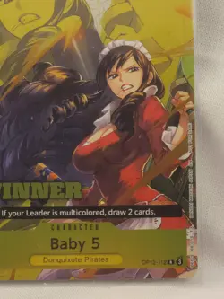 One Piece TCG Baby 5 OP12-112 Winner Card - Image 4