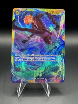 Sanji OP06-119 Premium Booster Vol. 2 Secret Rare Foil 9000 Power - Image 1