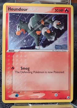 Pokemon Card - Houndour Unseen Forces 60/115 Common Reverse Holo Stamped - Image 1