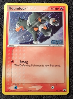 Pokemon Card - Houndour Unseen Forces 60/115 Common Reverse Holo Stamped - Image 3