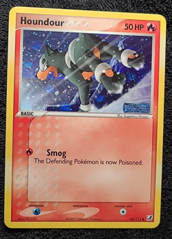 Pokemon Card - Houndour Unseen Forces 60/115 Common Reverse Holo Stamped - Image 5