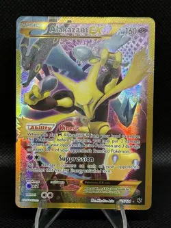 Pokemon Card Alakazam EX (Secret) Secret Rare XY - Fates Collide 125/124 - Image 1