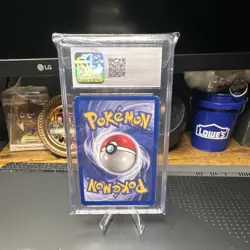 Pokemon Clefable Unlimited edition Rare Regular CGC 7 Jungle 17/64 Card 1999 - Image 2