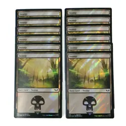 12x Swamp 310 Surge Foil Warhammer 40k MTG Magic: The Gathering - Image 1