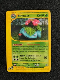 Pokemon Venusaur Expedition Set 2002 68/165 Non Holo Rare Card - Image 1