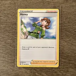 Honey #142/198 Chilling Reign Uncommon Pokemon Trainer Card - Image 1