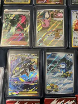 Huge Pokemon card sealed promo collection graded card full arts lot of 70 - Image 4