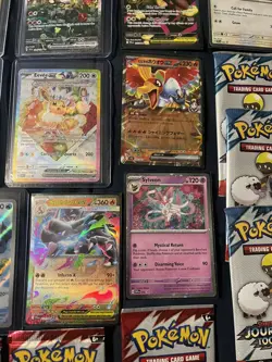 Huge Pokemon card sealed promo collection graded card full arts lot of 70 - Image 5