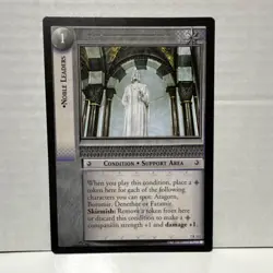 Decipher Noble Leaders Condition Set 7R112 The Lord of the Rings TCG Card - Image 1