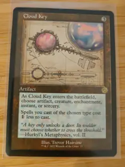 MTG Cloud Key (Schematic Retro Frame) The Brothers' War M/NM Free UK P&P - Image 1