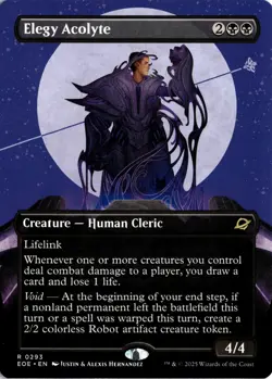 Elegy Acolyte (Borderless) R Edge of Eternities 293 NM - Image 1