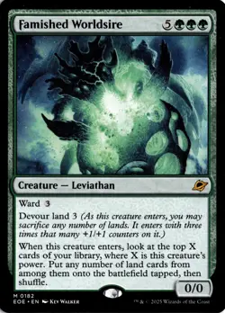 Famished Worldsire M Edge of Eternities 182 NM - Image 1