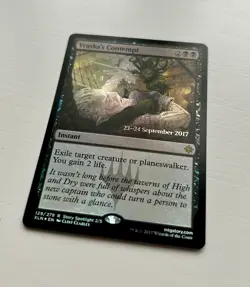 MTG: Vraska's Contempt - Ixalan - Foil Prerelease Promo - Near Mint - Image 2