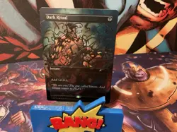🔥Magic The Gathering Dark Ritual Rainbow Foil Secret Lair Drop-Venom Unleashed - Image 1