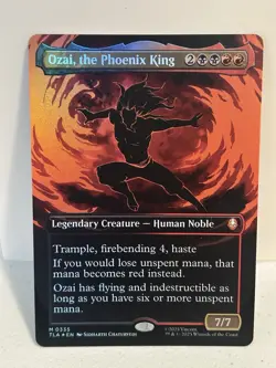 Ozai, the Phoenix King (Borderless Foil) - Avatar: The Last Airbender 0335 - Image 2