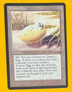 MTG TRIASSIC EGG (Dents) Legends (OldManMTG 012-758) - Image 1