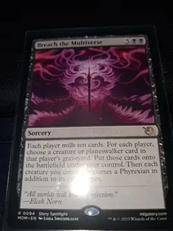 Breach the Multiverse FOIL - March of the Machine - MTG - Image 1