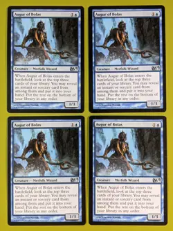 Augur of Bolas x4 M13 Magic 2013 4x Playset Magic the Gathering MTG - Image 1