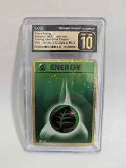 CGC Pristine 10 Grass Energy 2023 Pokemon Venusaur & Lugia ex Deck Japanese - Image 1