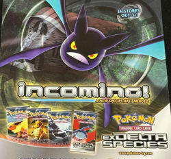 Vintage Pokemon TCG 2005 ex Delta Species Promotional Store Mini Poster 8.5 x 11 - Image 2