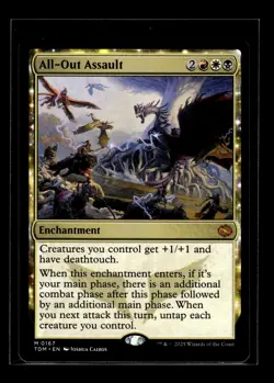 ALL-OUT ASSAULT Tarkir Dragonstorm #167 TDM(NM+)(MTG) - Image 1