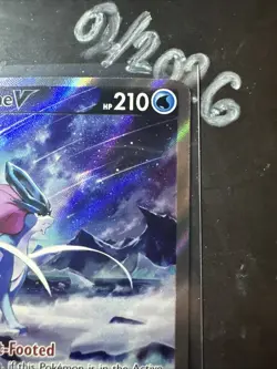 Suicune V GG38/GG70 Holo CRZ:GG Crown Zenith: Galarian Gallery, Pokemon TCG, NM - Image 4